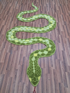 YELLOW SNAKE RUG